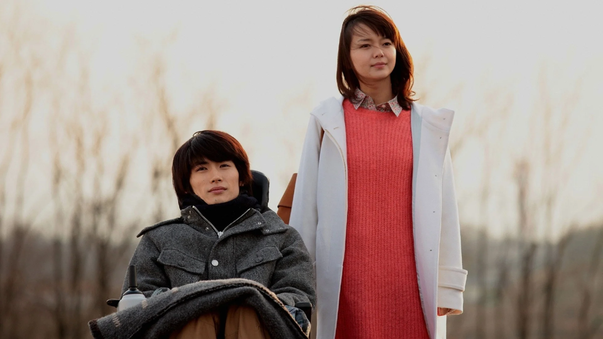 Haruma Miura et Mikako Tabe dans Boku no Ita Jikan (2014)
