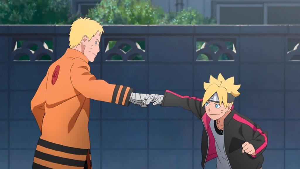 Boruto et Naruto