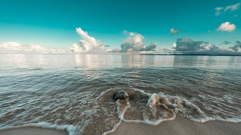 Aperçu de la plage à Okinawa