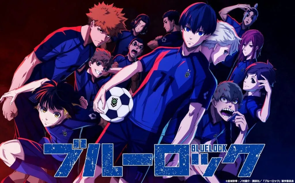 Premier visuel de l'anime Blue Lock
