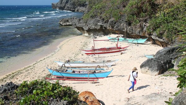 Plage de l'île de Lubang, aux Philippines, où Hiroo Onoda s'est caché de 1945 à 1974