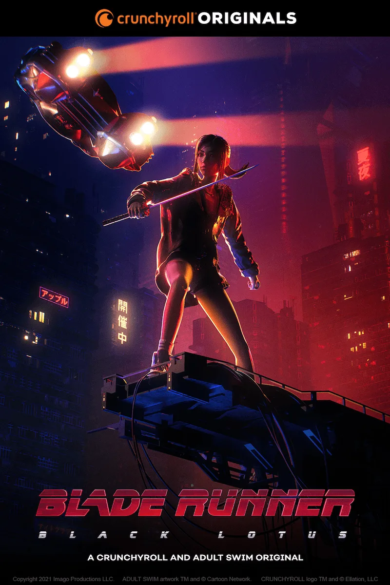 Blade Runner Black Lotus Visuel 1