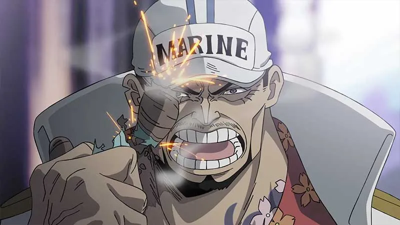 Akainu dans One Piece Red