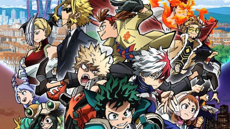 My Hero Academia the Movie World Heroes Mission Couvertur