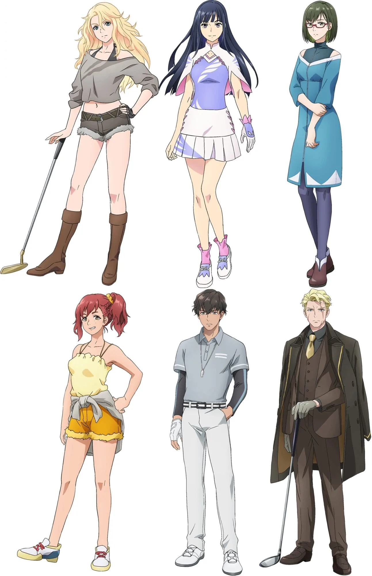 birdie wing personnages