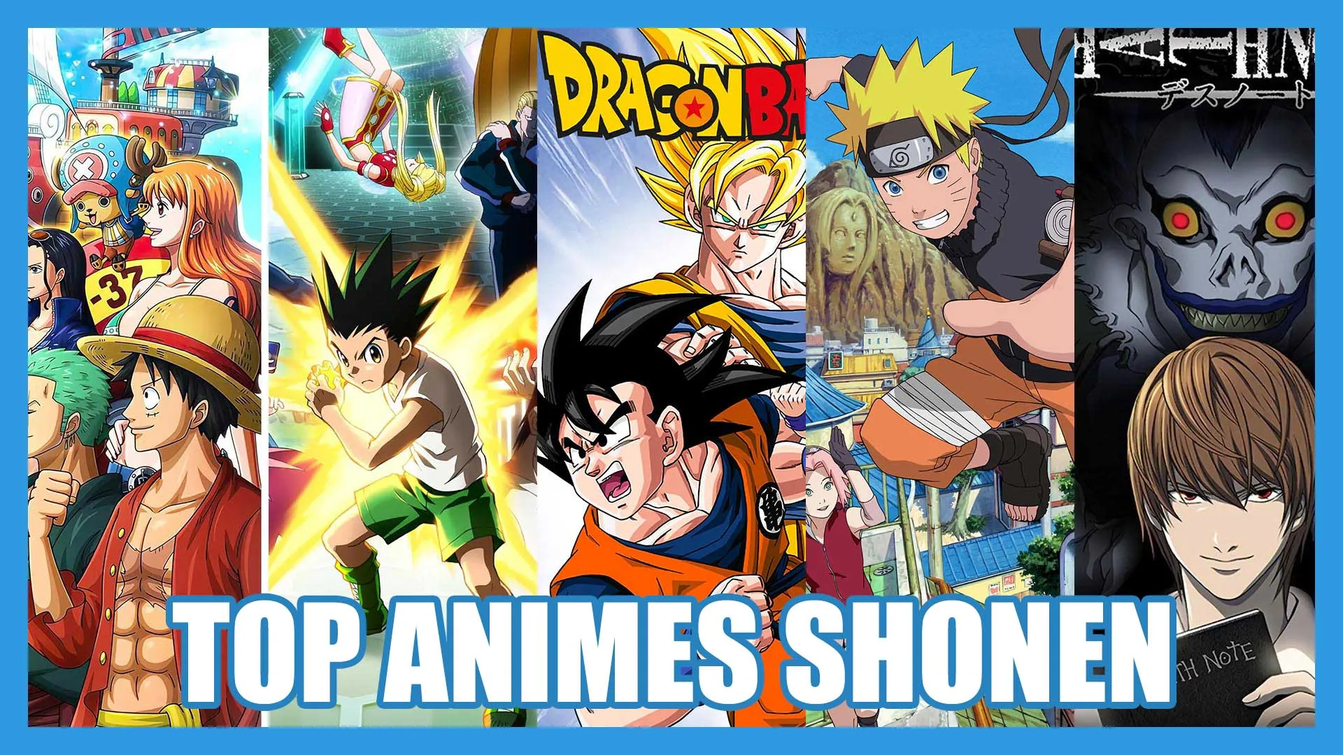 Top 10 des meilleurs Animes Shonen