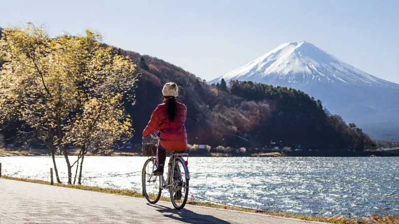 Mont Fuji en vélo