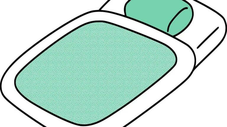 Croquis d'un futon