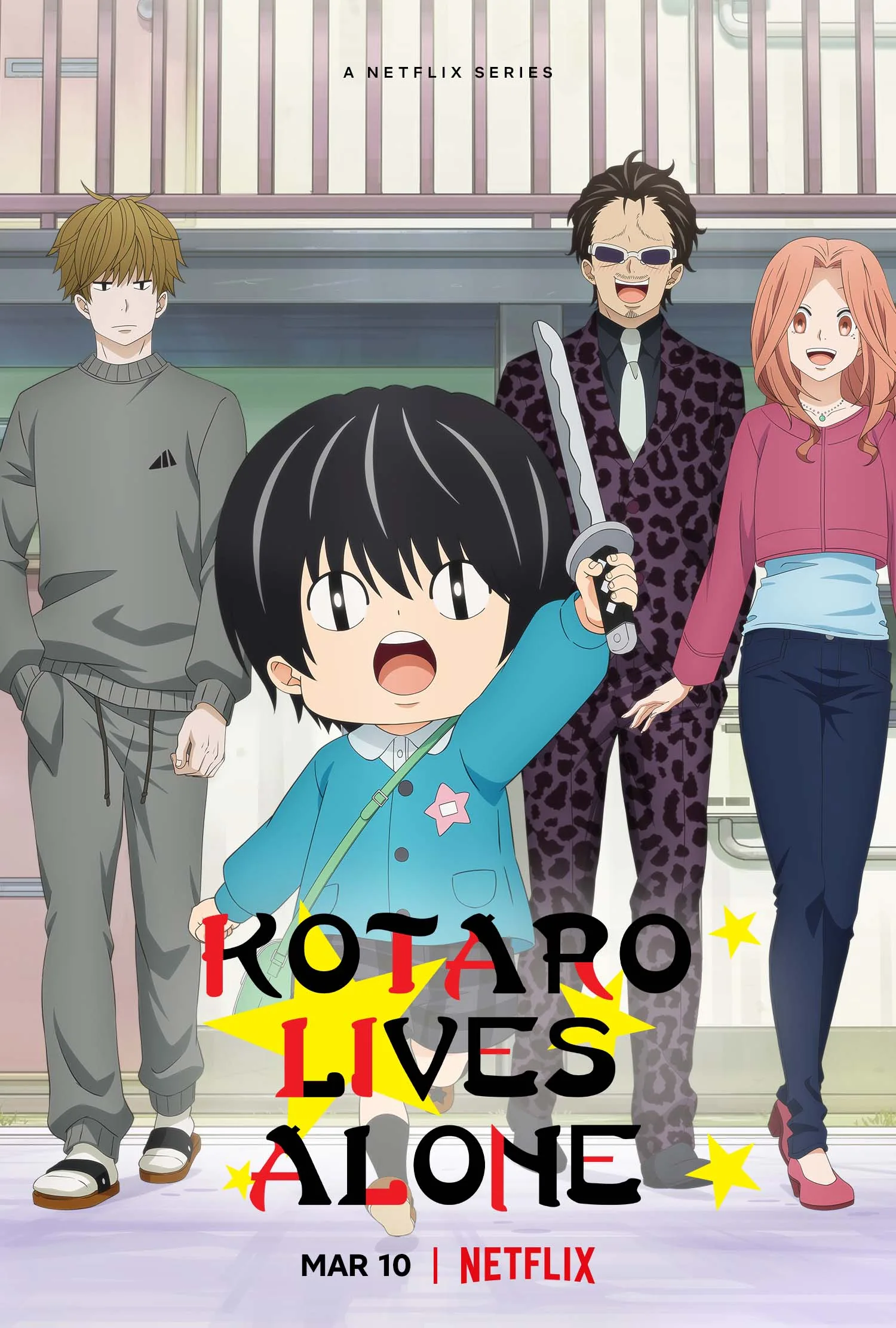 Troisième visuel de l'anime Kotaro Lives Alone