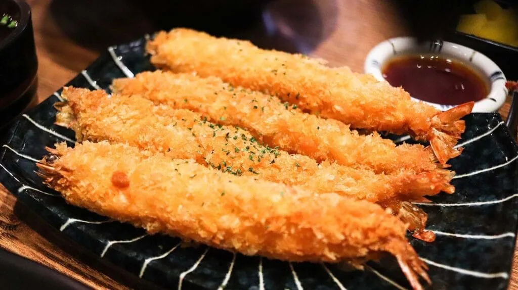 Tempura japonais