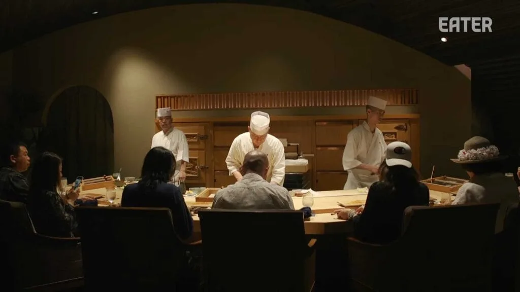 Vous êtes face au chef japonais