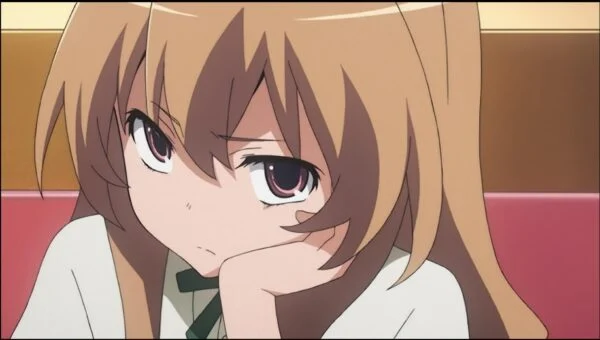 Taiga, l'héroïne de Toradora!, réputée pour ses insultes