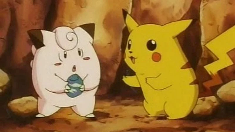 Melofee et Pikachu