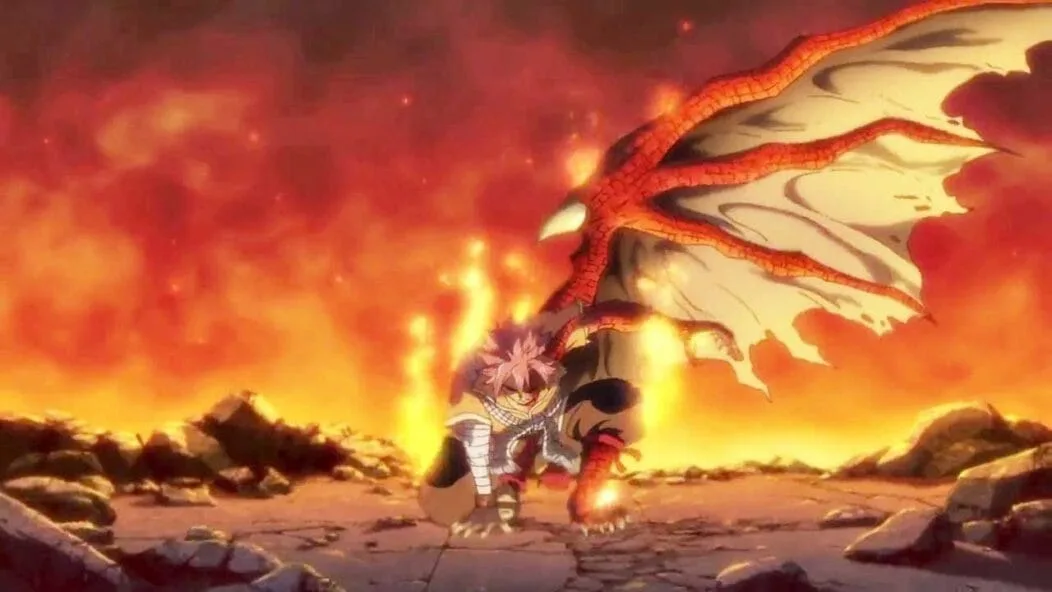 Natsu dévoile sa nature draconique