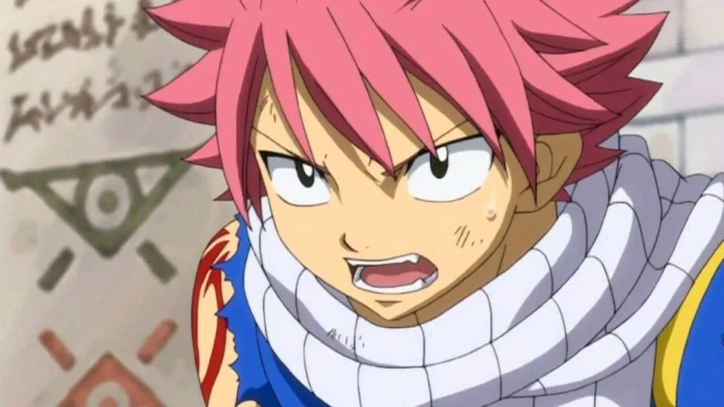 Natsu et son écharpe