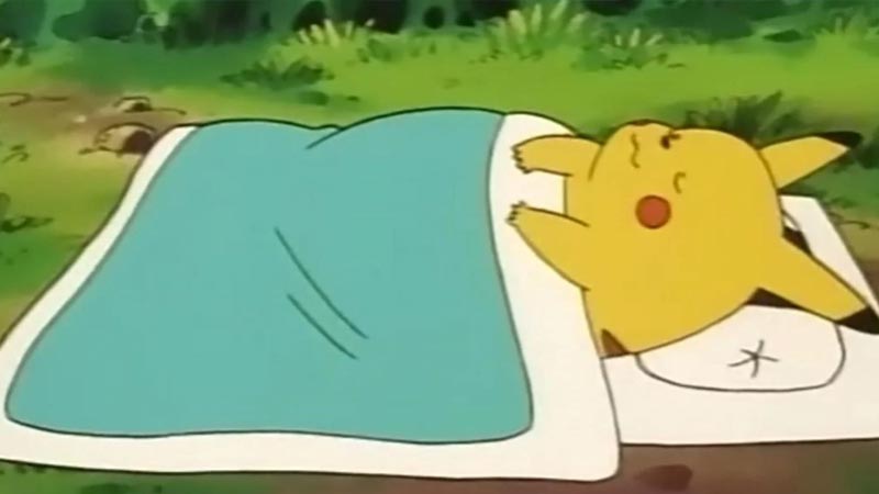 Pikachu-qui-dort