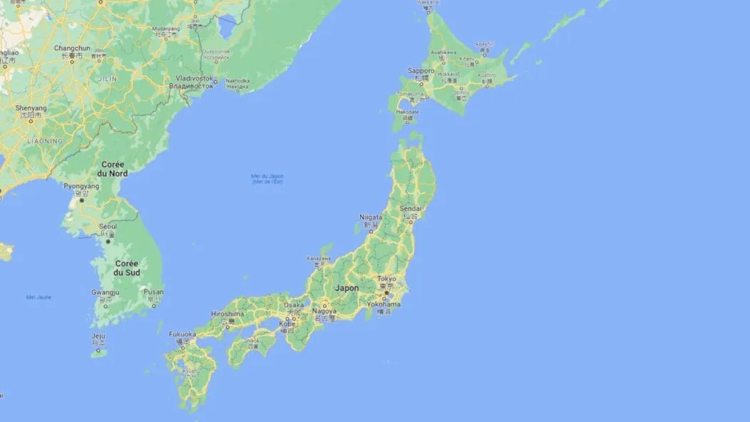 Carte-Japon