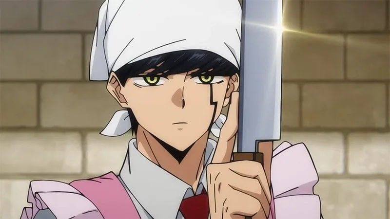 Capture d'écran de l'anime Mashle