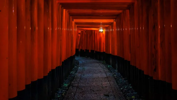 Allée de torii du Fushimi Inari