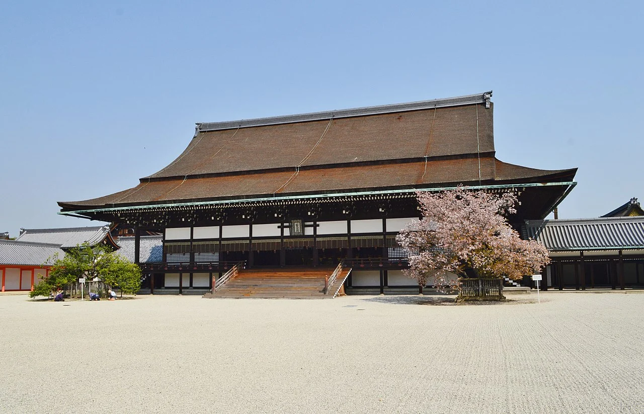 Le Shishinden, salle des cérémonies du palais impérial de Kyoto