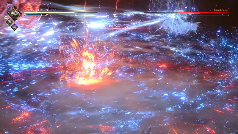 Combat de Eikon dans Final Fantasy XVI