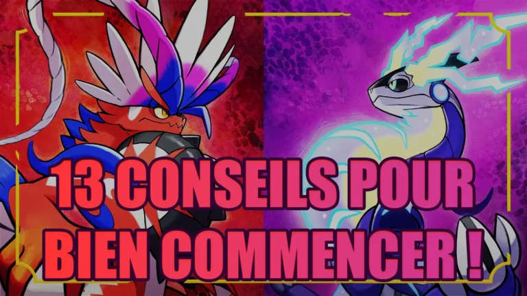 Pokémon Écarlate / Violet : 13 conseils pour bien commencer sa partie