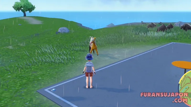 Girafarig dans Pokémon Écarlate et Violet