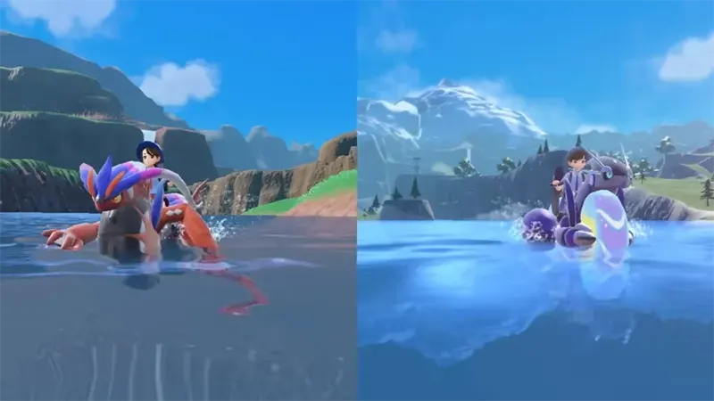 La forme bateau dans Pokémon Écarlate et Pokémon Violet