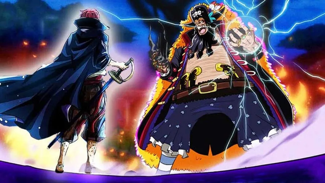 Shanks vs Barbe Noire