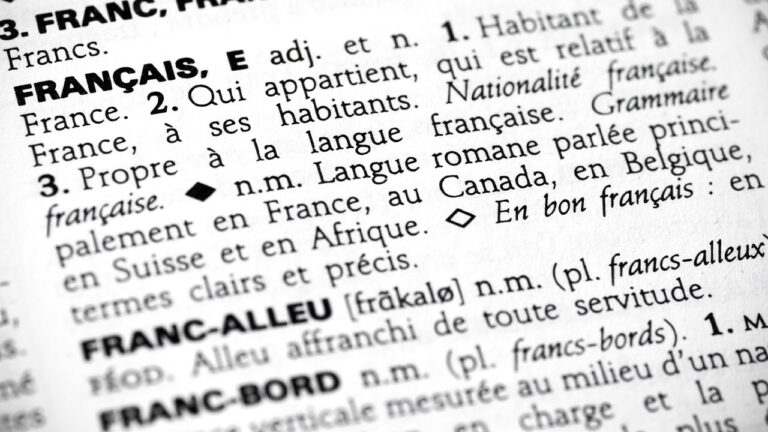 Dictionnaire français