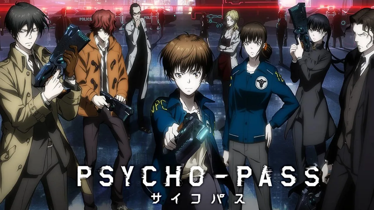 Visuel de Psycho-Pass, série policière de science-fiction