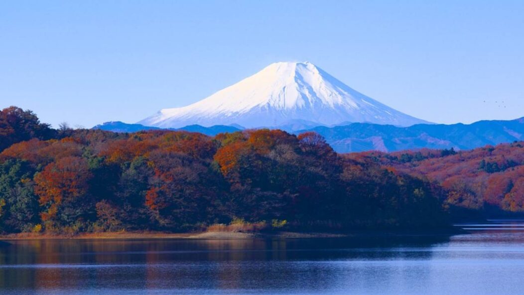 Mont Fuji au Japon en hiver