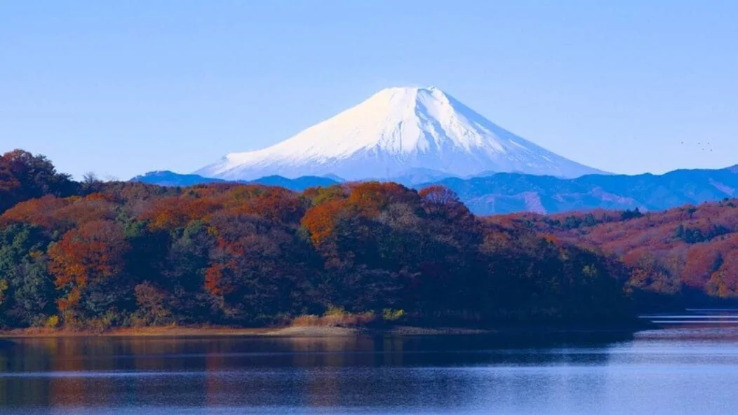 Mont Fuji au Japon en hiver