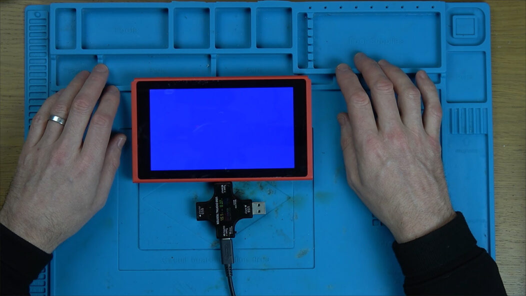 switch blue screen
