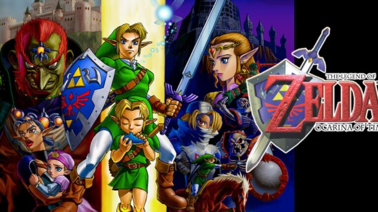 Artwork du jeu Zelda Ocarina of Time