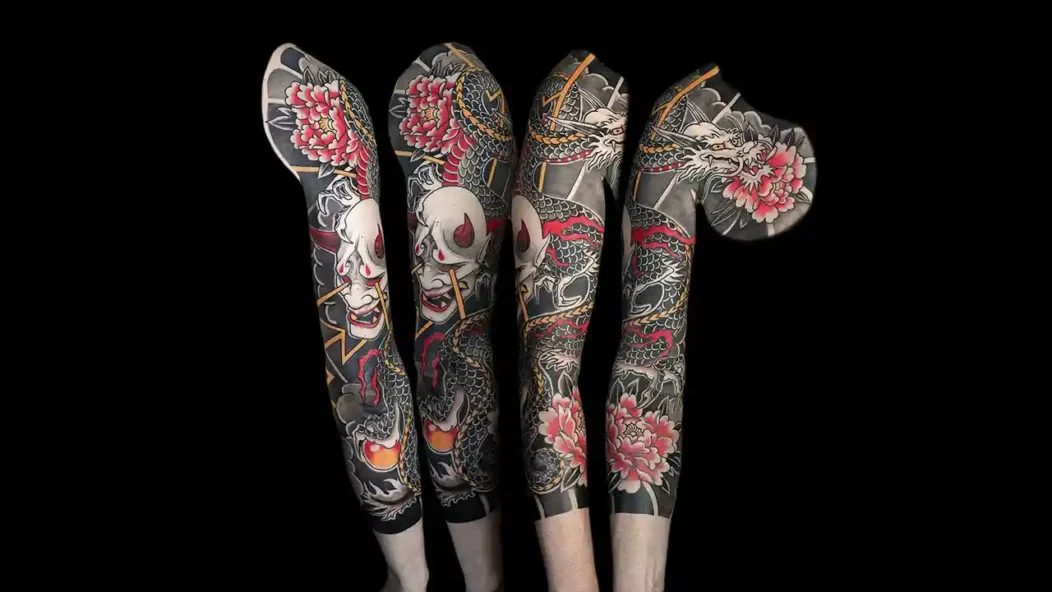 Exemples de tatouages japonais