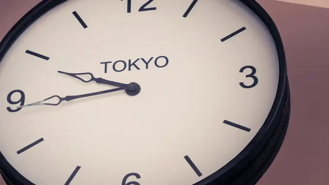 Horloge au Japon