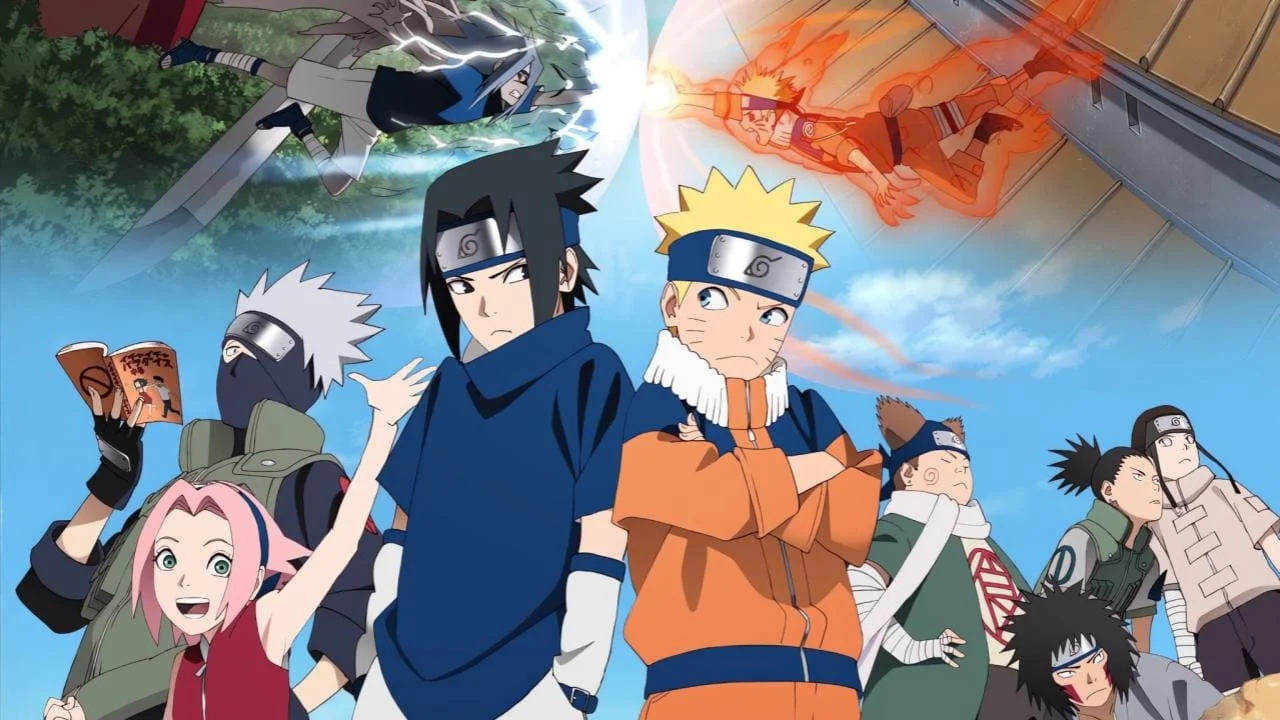 Naruto et Naruto Shippuden — visuel de l’anime