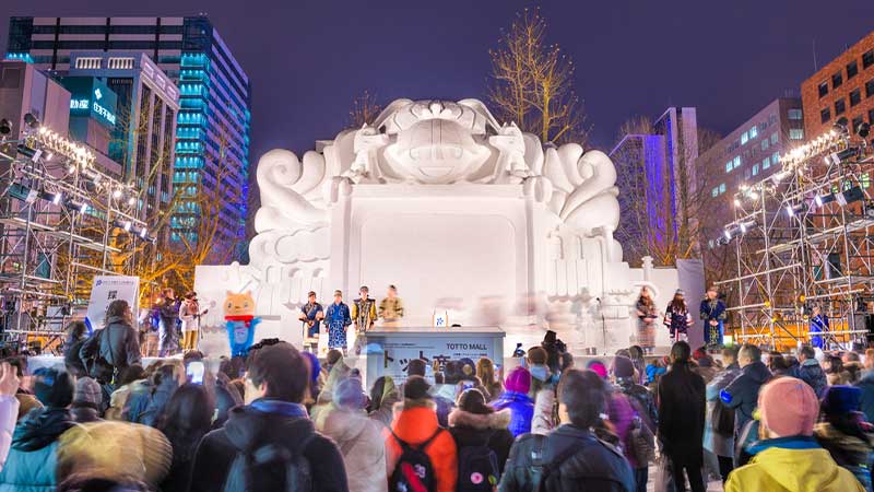 Festival de Neige de Sapporo au Japon