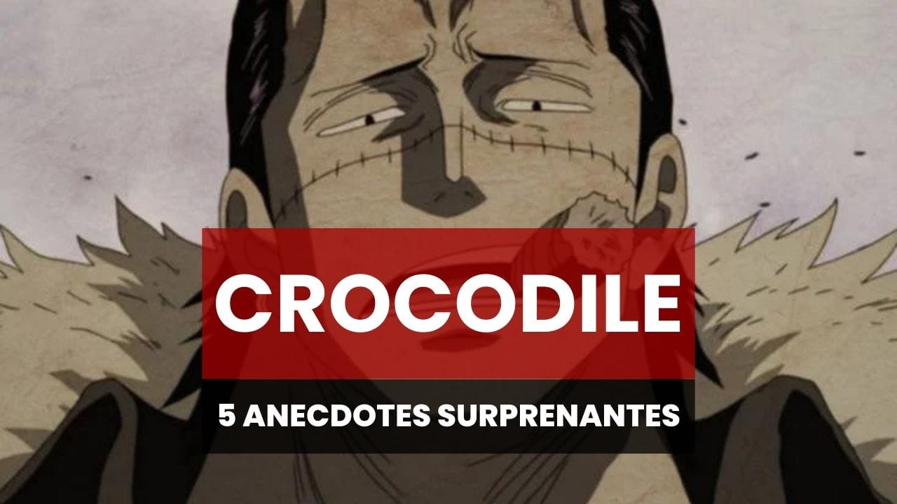 Crocodile 5 anecdotes surprenantes sur le vilain de One Piece