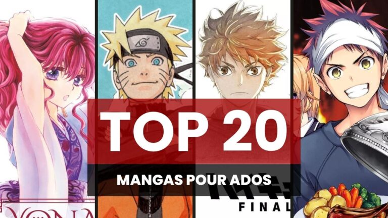 Top 20 mangas pour ado