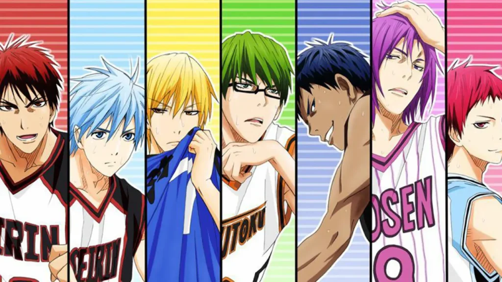 Les personnages de Kuroko no Basket