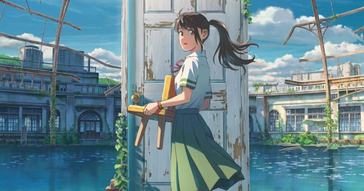 Suzume, héroïne du film d’animation de Makoto Shinkai sorti en 2022