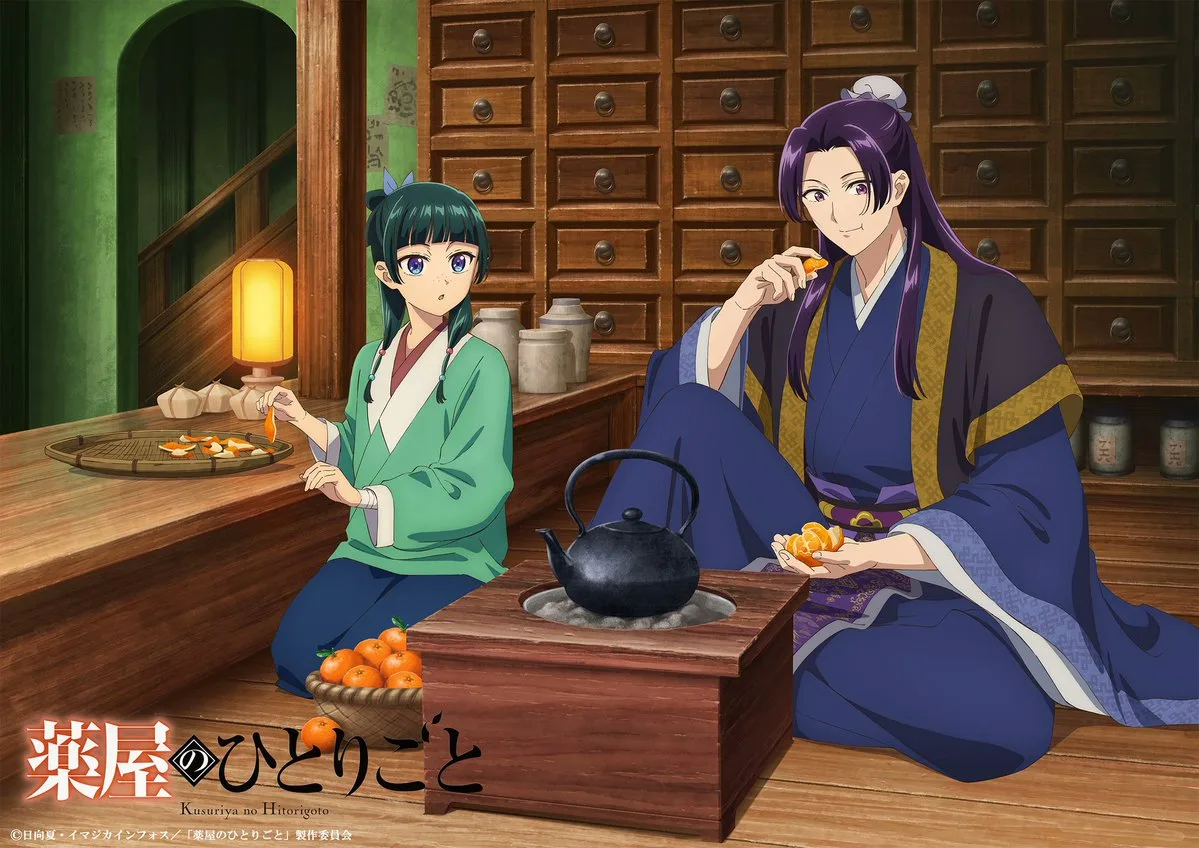 Maomao et Jinshi dans Les Carnets de l’apothicaire saison 3