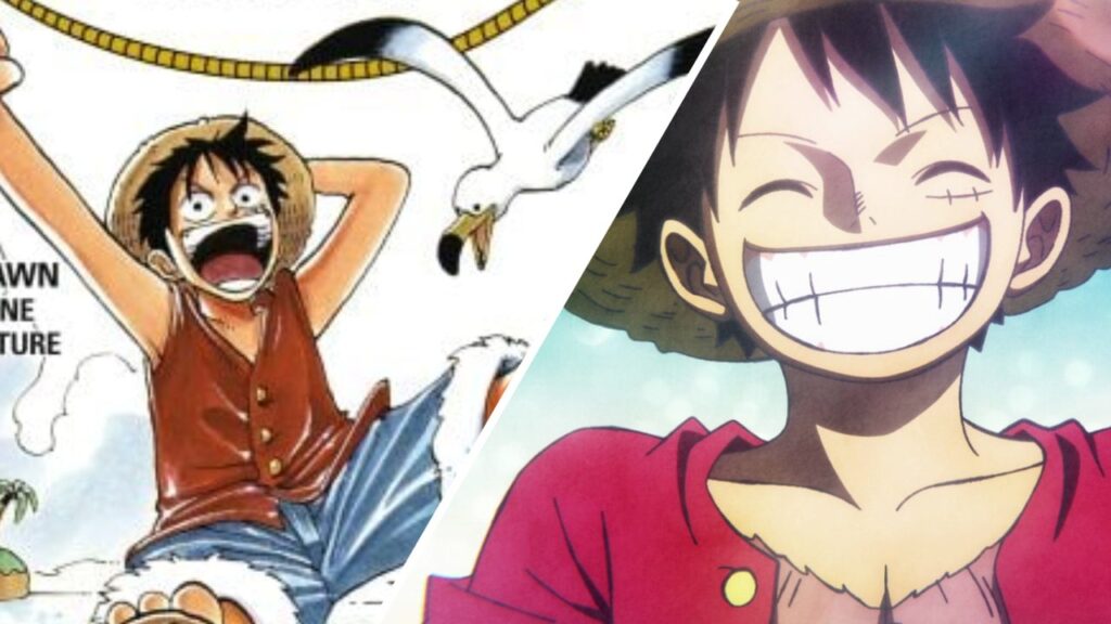 Luffy dans le manga et l'anime One Piece