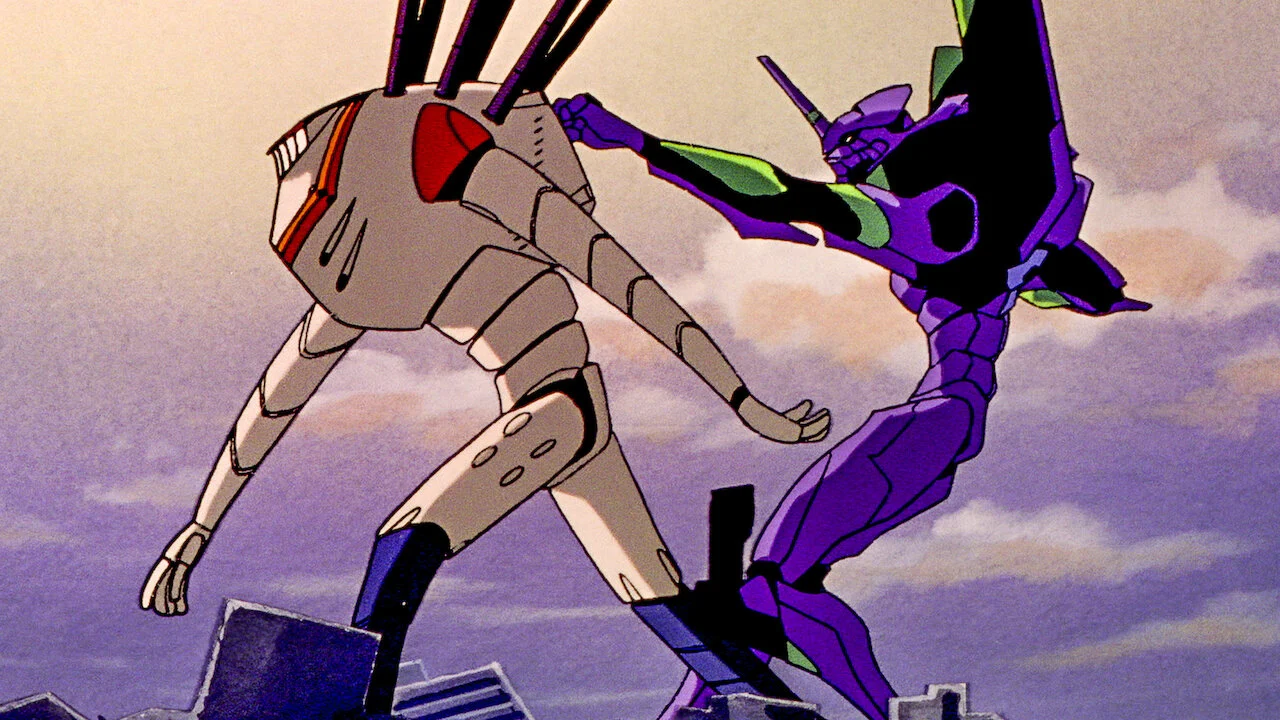 Les unités Eva dans Neon Genesis Evangelion