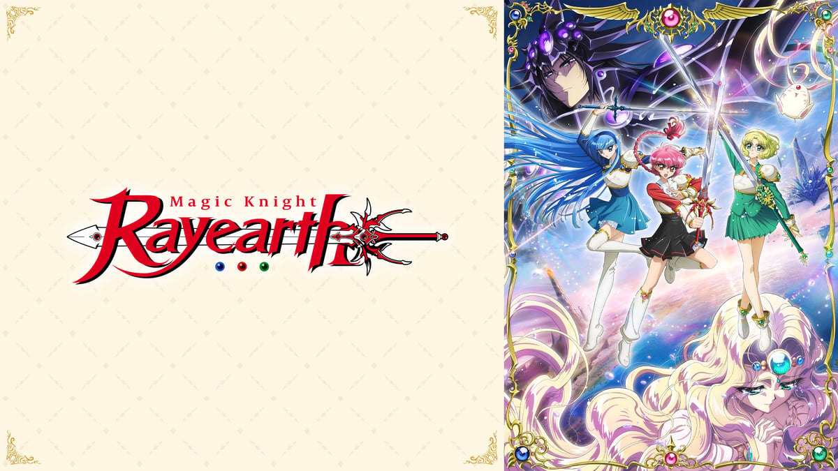 Visuel officiel de l’anime Magic Knight Rayearth (2026)