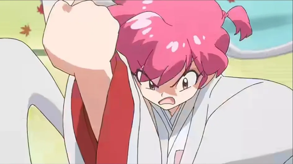 Ranma en plein mouvement dans la saison 3