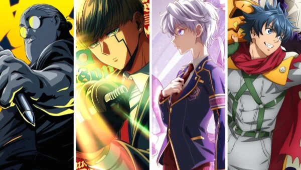 Anime de l'hiver 2027 : Taro Sakamoto (Sakamoto Days), Mash Burnedead (MASHLE), Lugh Tuatha Dé (The World's Finest Assassin) et Sunraku (Shangri-La Frontier)
