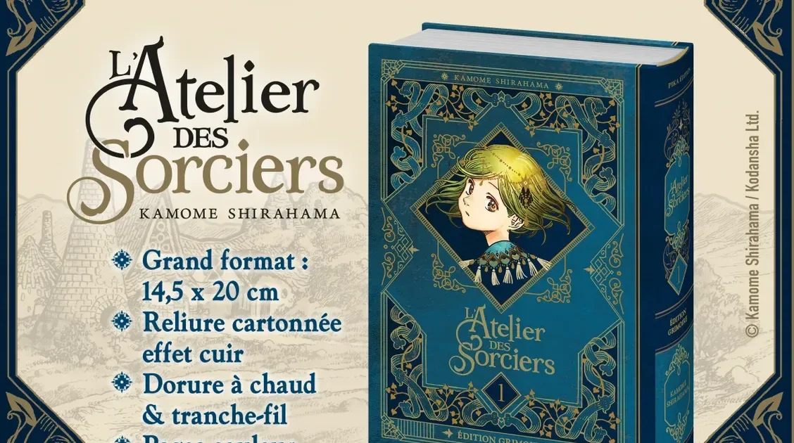 Présentation de L’Atelier des Sorciers et de son édition Grimoire